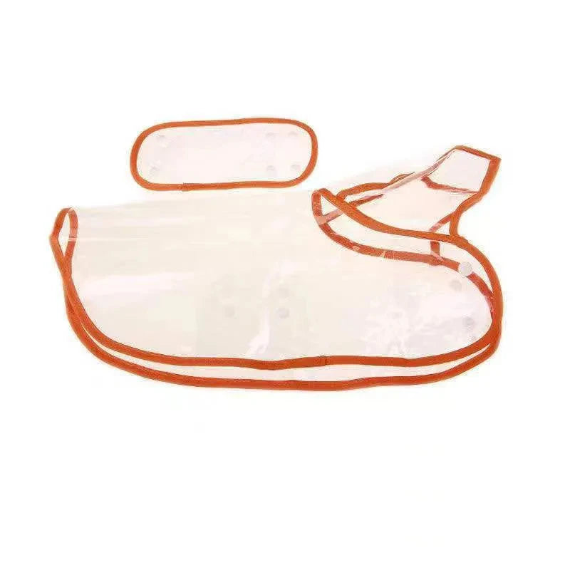 Dog Transparent Rainwear Raincoat