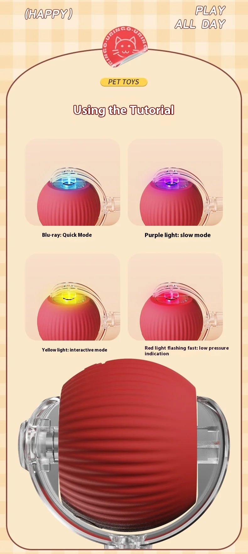 Interactive Automatic Ball Toy