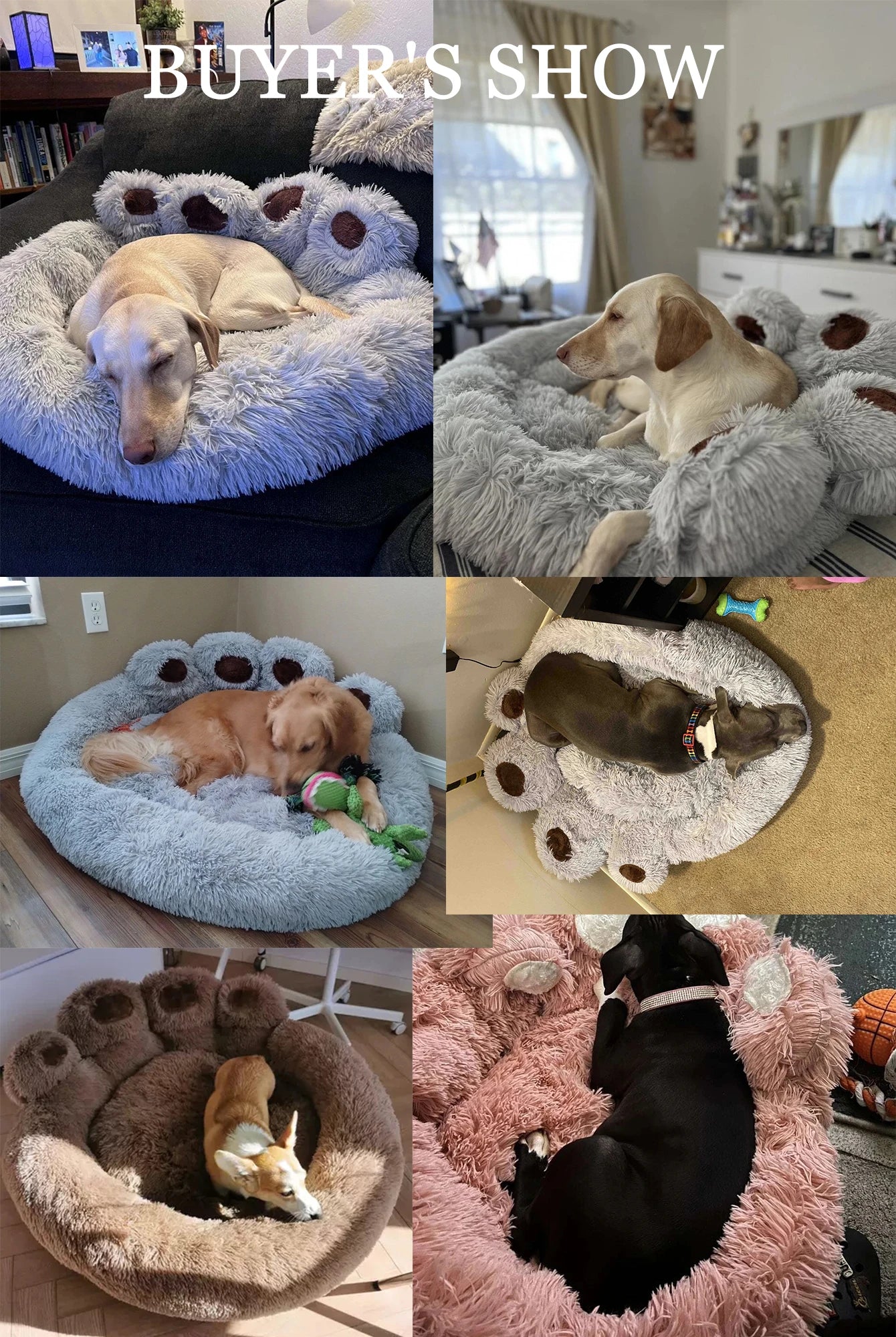 Fluffy Pet Beds!