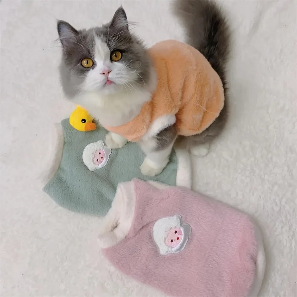 Cute Fluffy Vests!