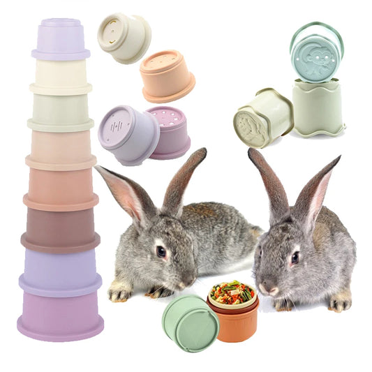 Stacking Cups For Rabbits