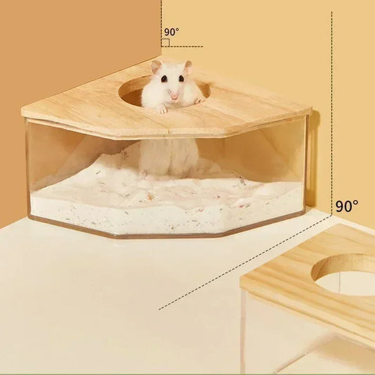 Hamster Bathroom House