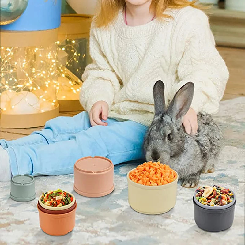 Stacking Cups For Rabbits