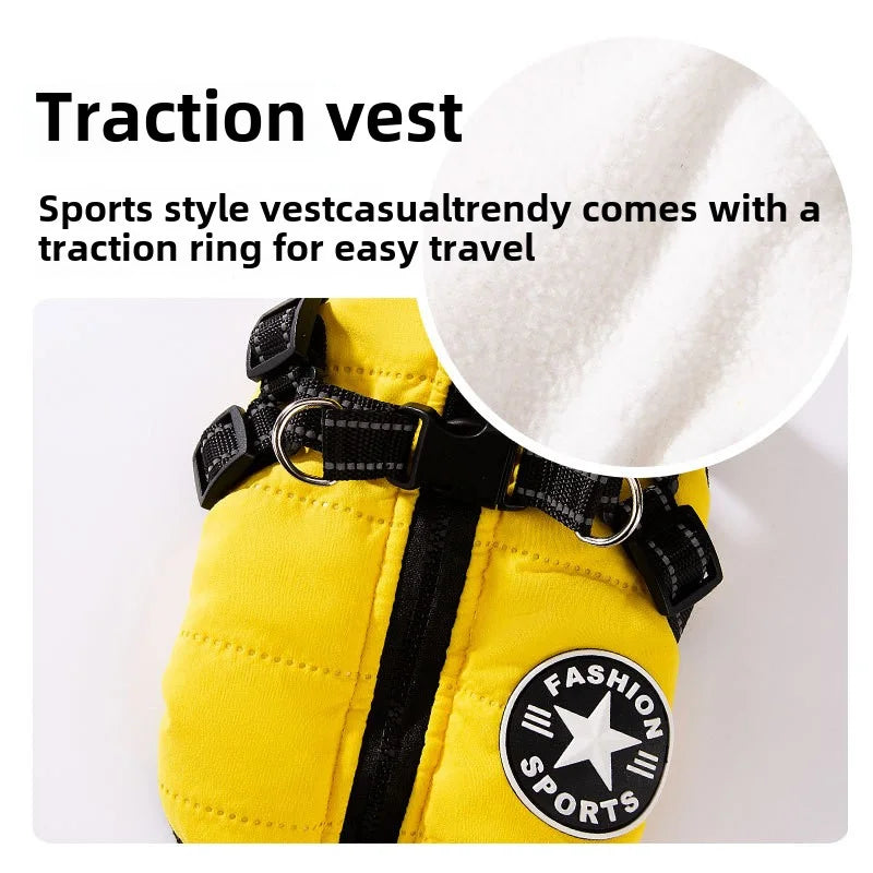 Dog Jacket With Harness