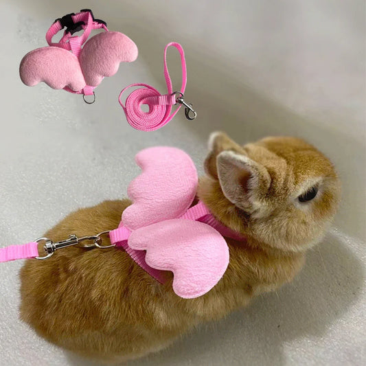 Angel Wing Rabbit Harness and Leash